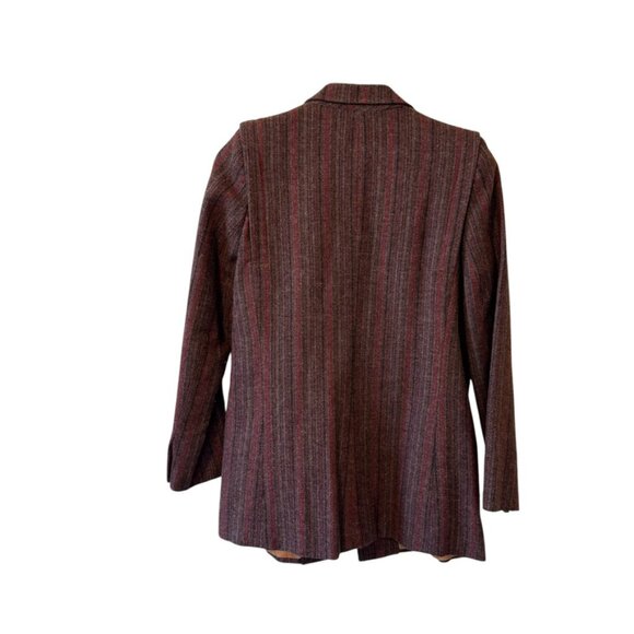 Vintage Oversized Wool/Nylon Blazer - Picture 2 of 7